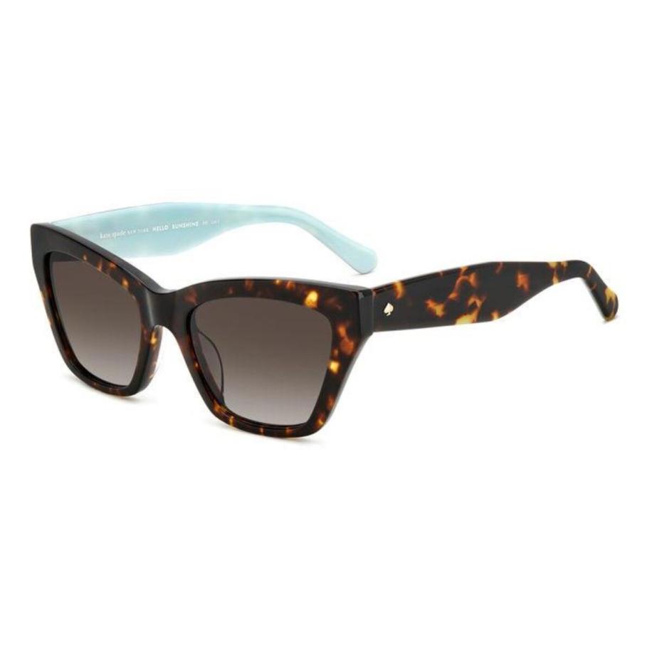 Kate Spade Fay/G/S Aziatische pasvorm 86/HA Tortoiseshell Dames Zonnebril