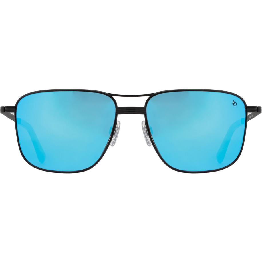 American Optical Airman Polarized 1BMNP Zwart Heren Zonnebril