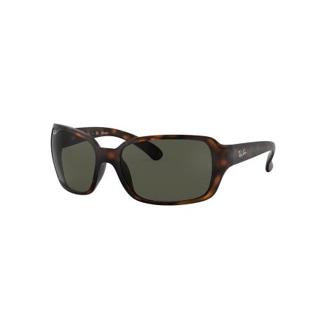Ray-Ban Vrouwelijk Sunglass RB4068 - Framekleur: Havana, Lenskleur: G-15 Groen