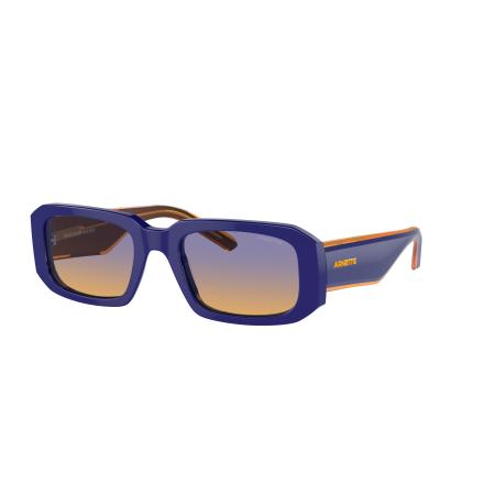 Arnette Mannelijk Sunglass AN4318 Thekidd - Framekleur: Blauw, Lenskleur: Fifty Blue/Orange
