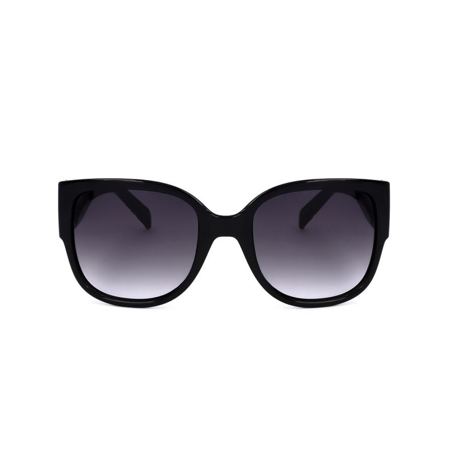 Karen Millen KM5050 1 Zwart Dames Zonnebril