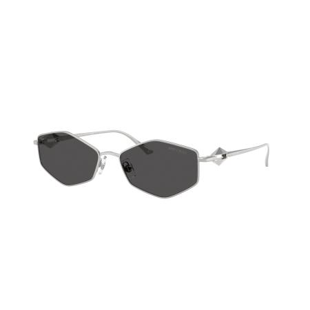 Jimmy Choo Vrouwelijk Sunglass JC4017 - Framekleur: Zilver, Lenskleur: Donkergrijs
