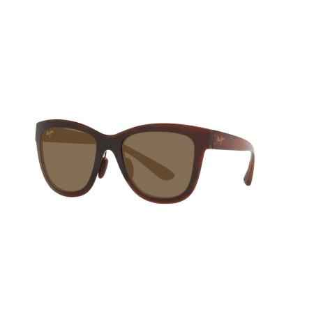 Maui Jim Vrouwelijk Sunglass ANUENUE - Framekleur: Bruin helder, Lenskleur: Brons Polar