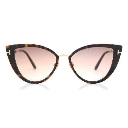 Tom Ford FT0868 ANJELICA-02 52F Goud Dames Zonnebril