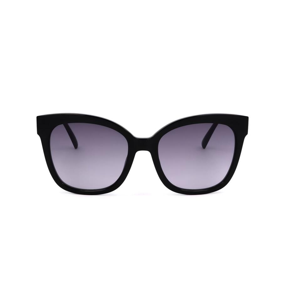 Karen Millen KM5052 1 Zwart Dames Zonnebril