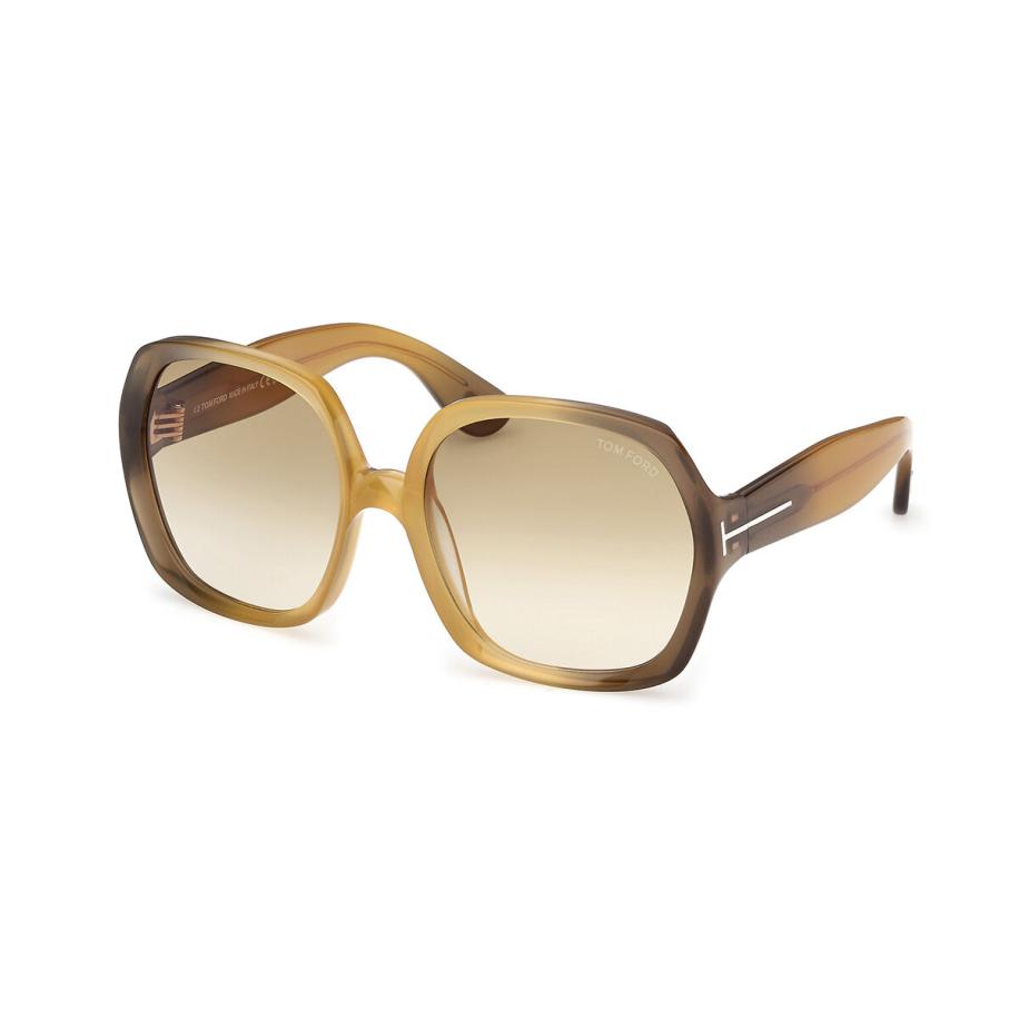 Tom Ford FT1221 SAFFRON 41F Geel Dames Zonnebril