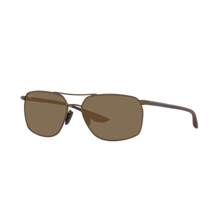 Maui Jim Mannelijk Sunglass Puu Kukui - Framekleur: Brons, Lenskleur: HCLU+00AD Bronze Polarized