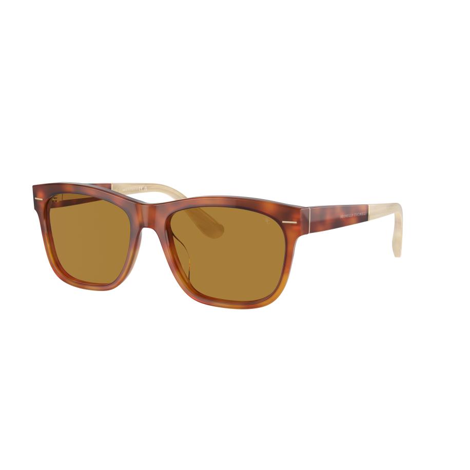 Brunello Cucinelli Unisex Sunglass BC4003S - Framekleur: Havana, Lenskleur: Canaletto Multicolor