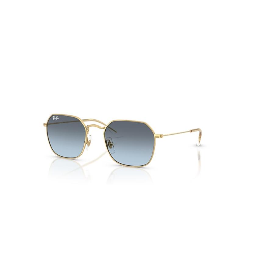 Ray-Ban Rb9594s Kids zonnebril Arista Goud montuur Blauw glazen 49-19 Goud
