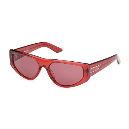 GCDS GD0055 66S Rood Dames Zonnebril