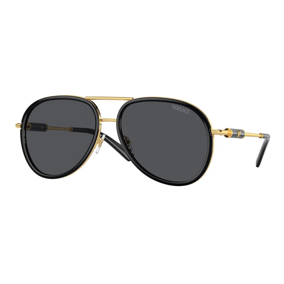 Versace VE2260 100287 Zwart Heren Zonnebril
