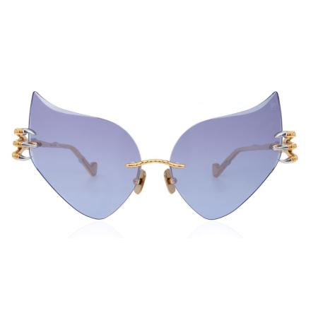 Anna-Karin Karlsson THE CLAW & THE NEST - CAT 2.0 Goud Violet Goud Dames Zonnebril