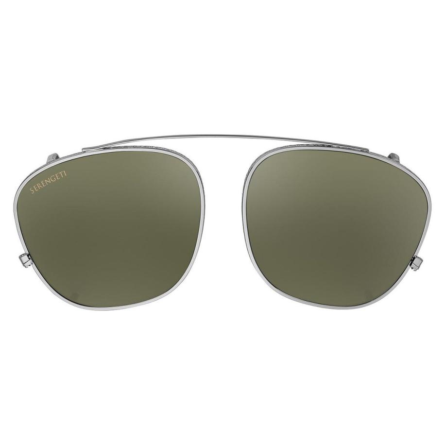 Serengeti Serengeti Clip-on Only Polarized SS603006 Gunmetal Heren Zonnebril