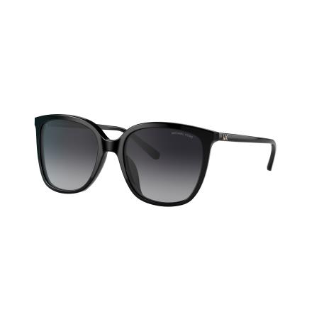 Michael Kors Vrouwelijk Sunglass MK2137U Anaheim - Framekleur: Zwart, Lenskleur: Donkergrijs Polarized