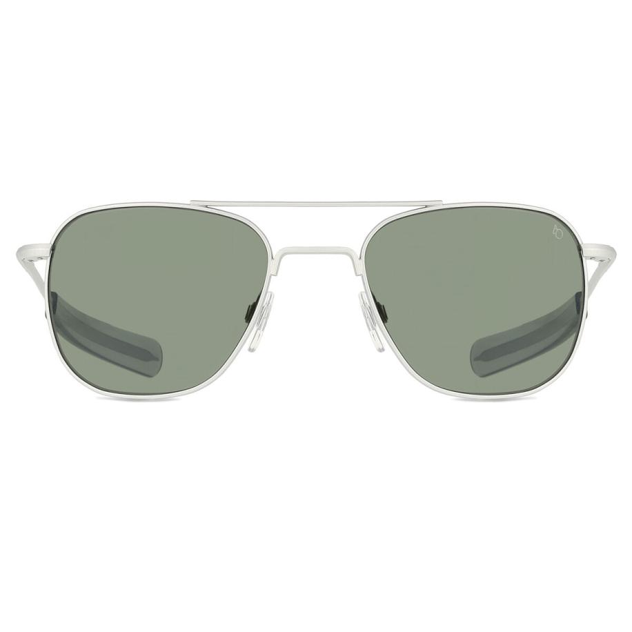 American Optical Original Piloot 4GNN Zilver Heren Zonnebril