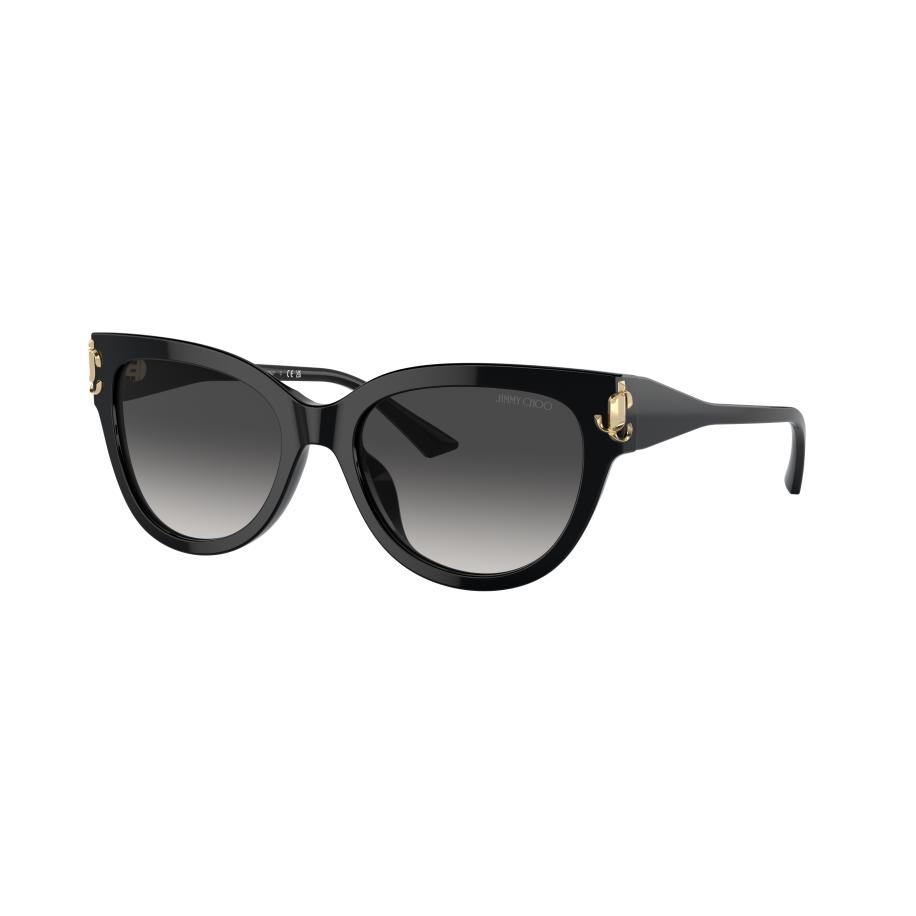 Jimmy Choo Vrouwelijk Sunglass JC5018U - Framekleur: Zwart, Lenskleur: Donkergrijs Grijs