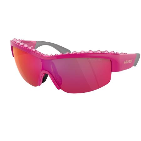 Swarovski SK6014 10376Q Roze Dames Zonnebril