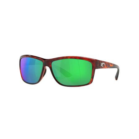 Costa Mannelijk Sunglass 6S9048 Mag Bay - Framekleur: Tortoise, Lenskleur: Groen gespiegeld