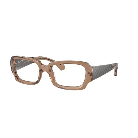 Alain Mikli Unisex Sunglass A05504 - Framekleur: Transparant taupe, Lenskleur: Meekleurend helder naar amber kwarts