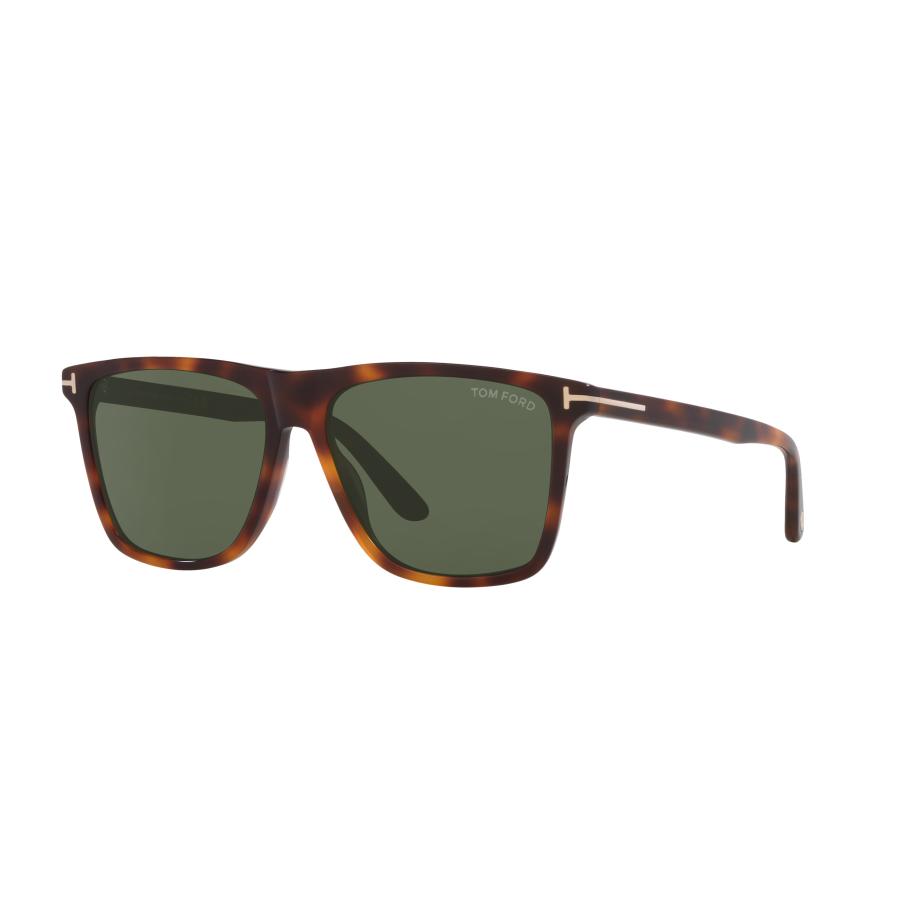 Tom Ford FT0832 Fletcher 53N Tortoiseshell Heren Zonnebril Groen