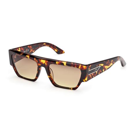 GCDS GD0064 52K Tortoiseshell Heren Zonnebril