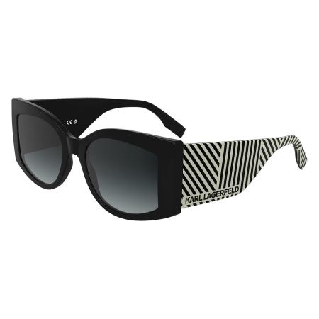 Karl Lagerfeld KL6183S 001 Zwart Dames Zonnebril