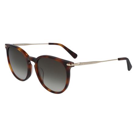 Longchamp LO646S 214 Tortoiseshell Dames Zonnebril