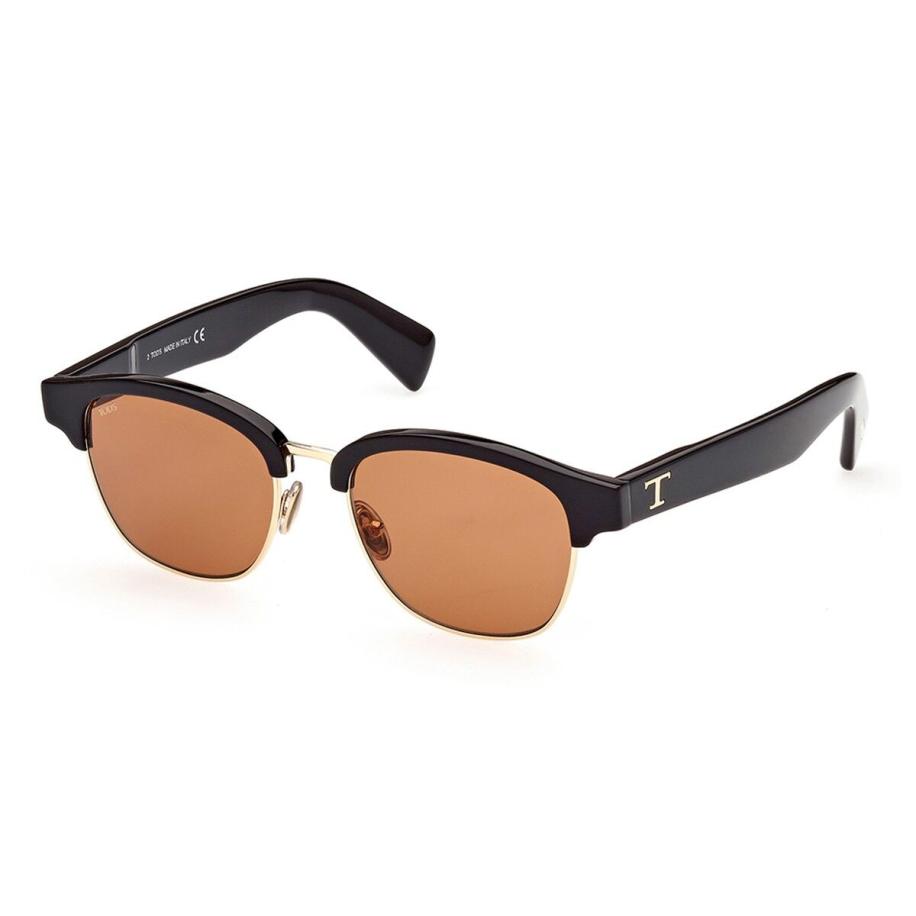 TODS TO0332 1E Zwart Heren Zonnebril