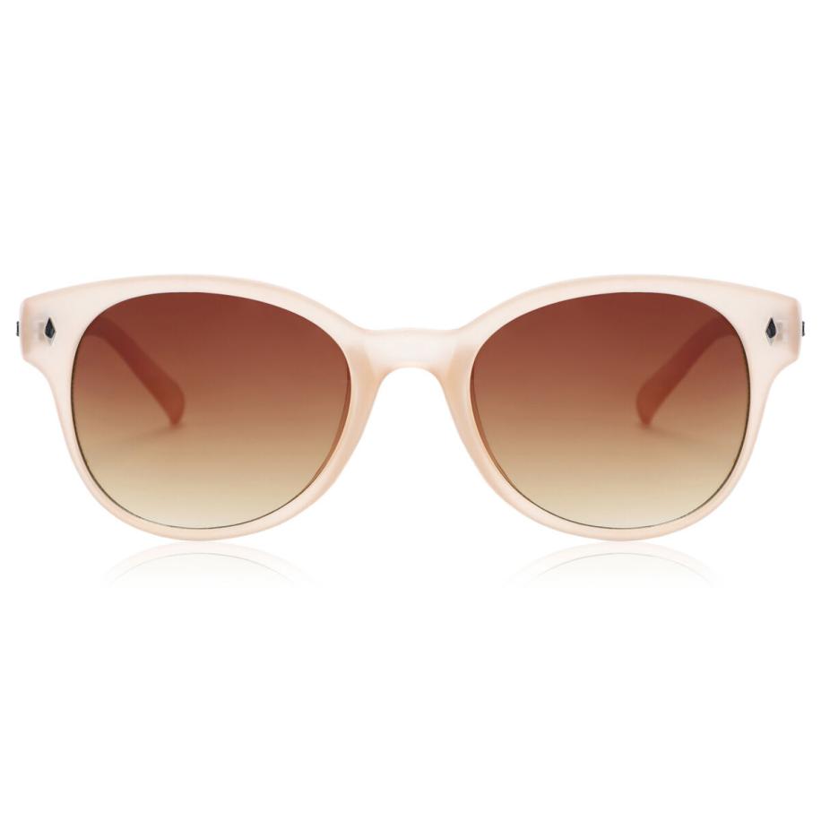 Dames Ovaal Volledige rand Metaal Bruin Zonnebril - SmartBuy Collection
