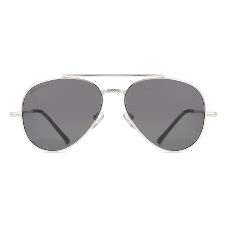 Montana Bril MP185 Polarized MP185B Zilver Heren Zonnebril
