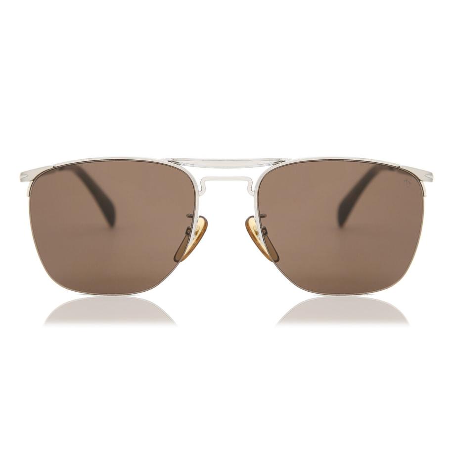 David Beckham DB 1001/S 10/70 Zilver Heren Zonnebril