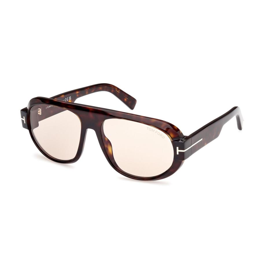 Tom Ford FT1102 BLAKE-02 52E Tortoiseshell Heren Zonnebril