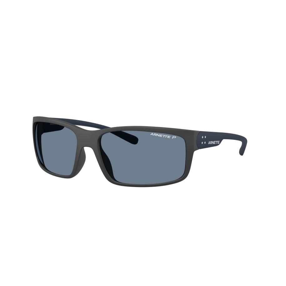 Arnette Mannelijk Sunglass AN4242 Fastball 2.0 - Framekleur: Mat donkergrijs, Lenskleur: Polar Donkerblauw Blauw