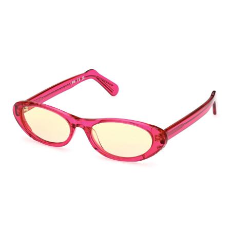 GCDS GD0021 75Z Roze Heren Zonnebril