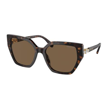 Swarovski SK6016F Aziatische pasvorm 100273 Tortoiseshell Dames Zonnebril
