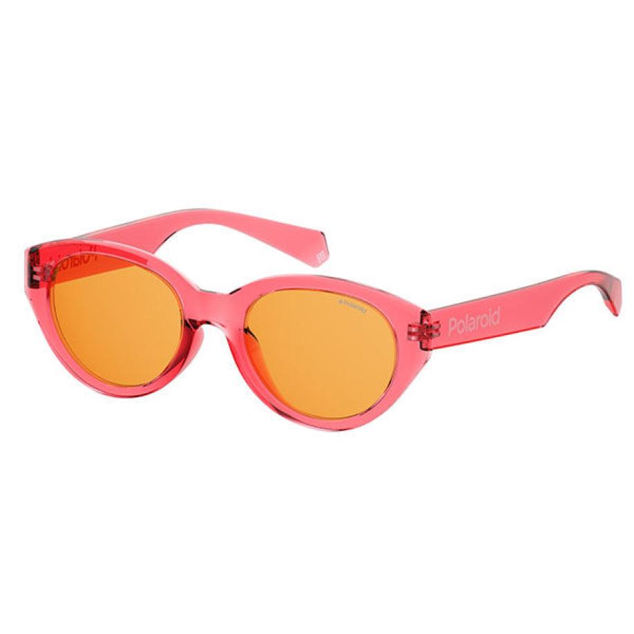 Polaroid PLD 6051/G/S Polarized 35J/HE Rood Dames Zonnebril