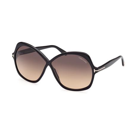 Tom Ford FT1013 ROSEMIN 01B Zwart Dames Zonnebril