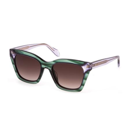 Just Cavalli SJC024V 0VBT Groen Dames Zonnebril