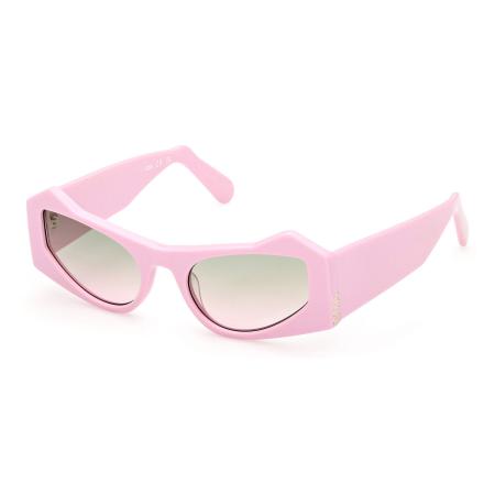 GCDS GD0022 72P Roze Heren Zonnebril