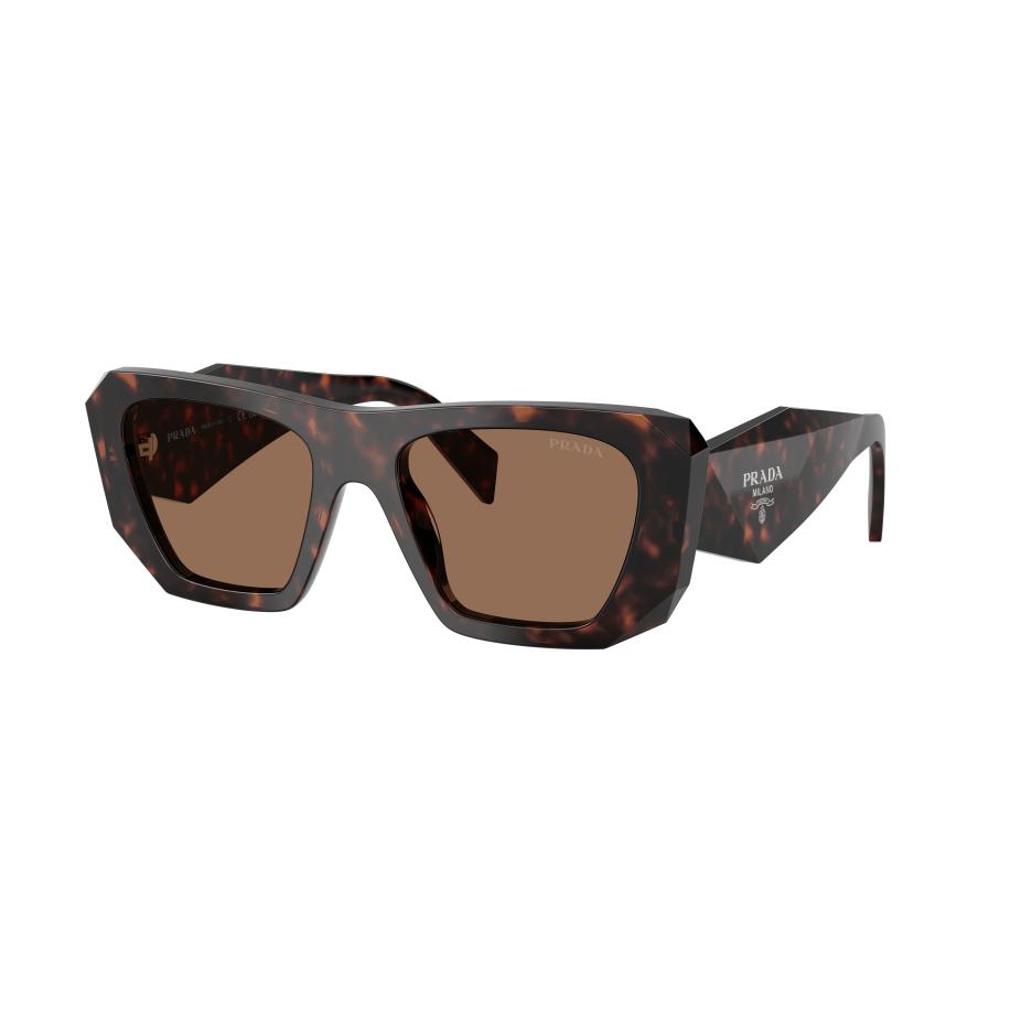 Prada Vrouwelijk Sunglass PR B18S - Framekleur: Wortel schildpad, Lenskleur: Donkerbruin Bruin
