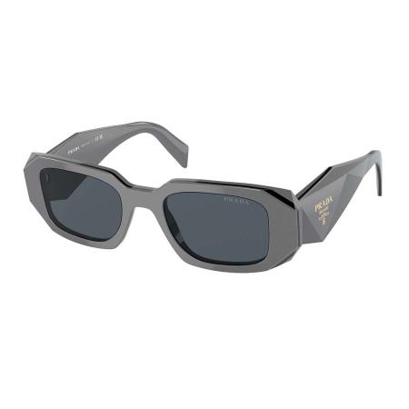 Prada PR 17WSF Aziatische pasvorm 11N09T Grijs Dames Zonnebril