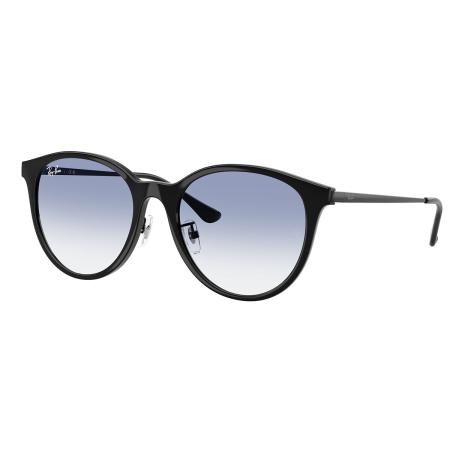 Ray-Ban RB4334D Aziatische pasvorm 601/19 Zwart Heren Zonnebril