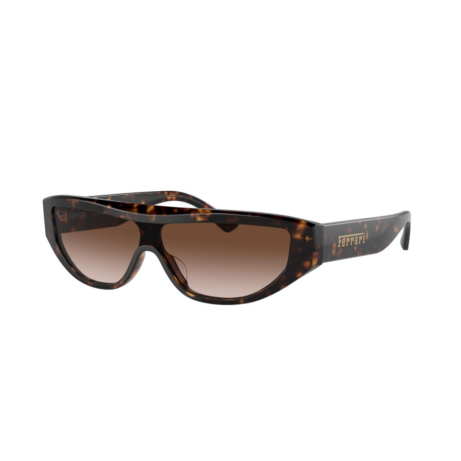 Ferrari Unisex Sunglass FH2004U - Framekleur: Havana, Lenskleur: Gradiënt bruin Grijs
