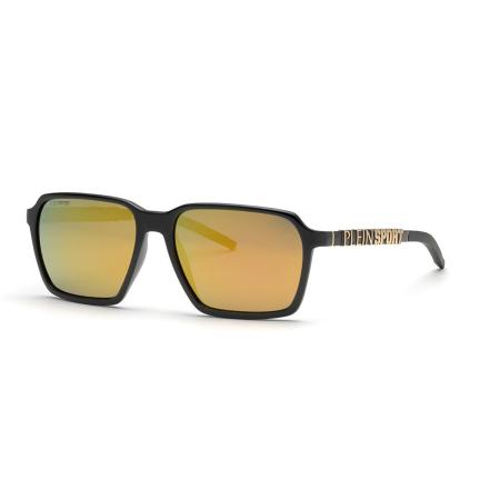Philipp Plein Sport SSP012 Z42P Zwart Heren Zonnebril