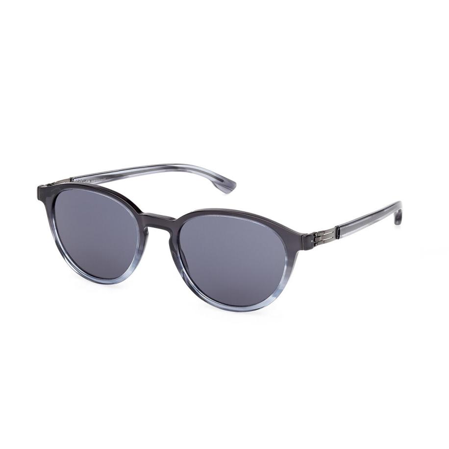 Ic! Berlin IC0064 Cassius 66A Blauw Heren Zonnebril