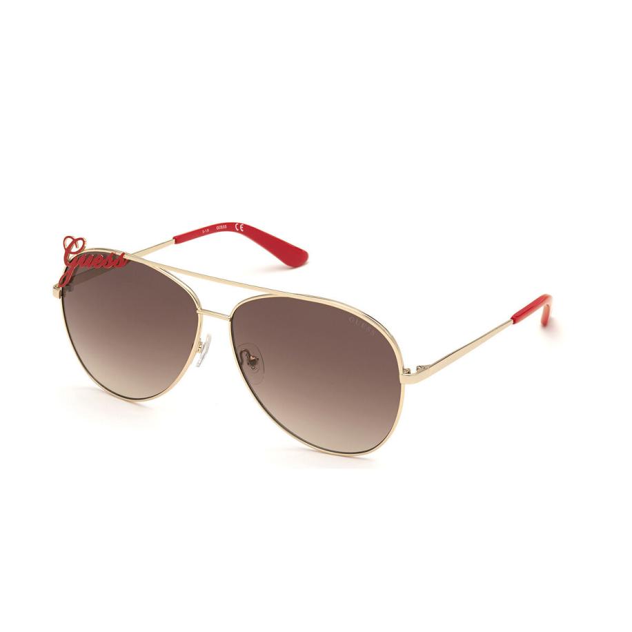Guess GU7739 32F Goud Dames Zonnebril
