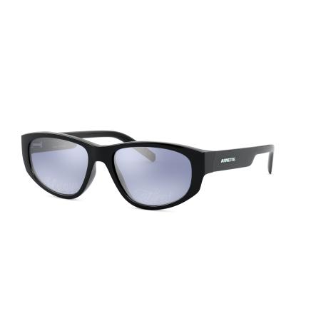Arnette Mannelijk Sunglass AN4269 Deamon - Framekleur: Glanzend zwart, Lenskleur: Blauw