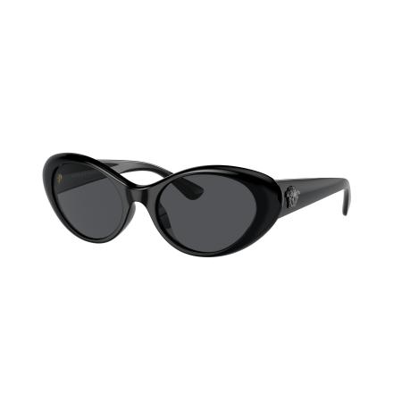 Versace Vrouwelijk Sunglass VE4455U - Framekleur: Zwart, Lenskleur: Donkergrijs