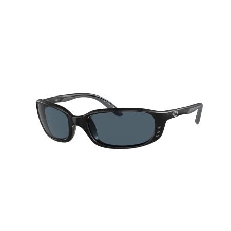 Costa Mannelijk Sunglass 6S9017 Brine - Framekleur: Matzwart, Lenskleur: Grijs