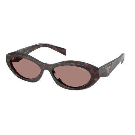 Prada PR 26ZSF Aziatische pasvorm 17N60B Tortoiseshell Dames Zonnebril